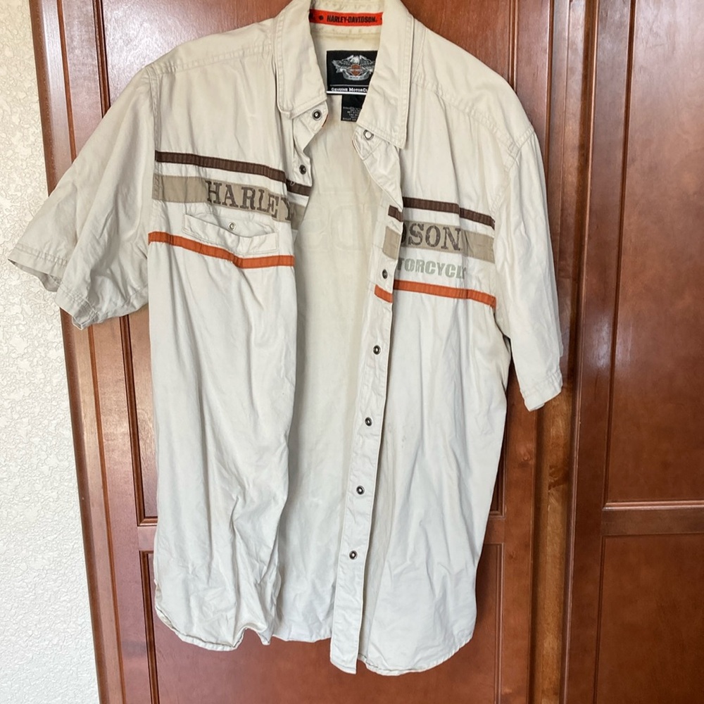 Men’s Harley-Davidson, casual button-down size medium